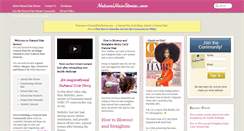 Desktop Screenshot of naturalhairstories.com